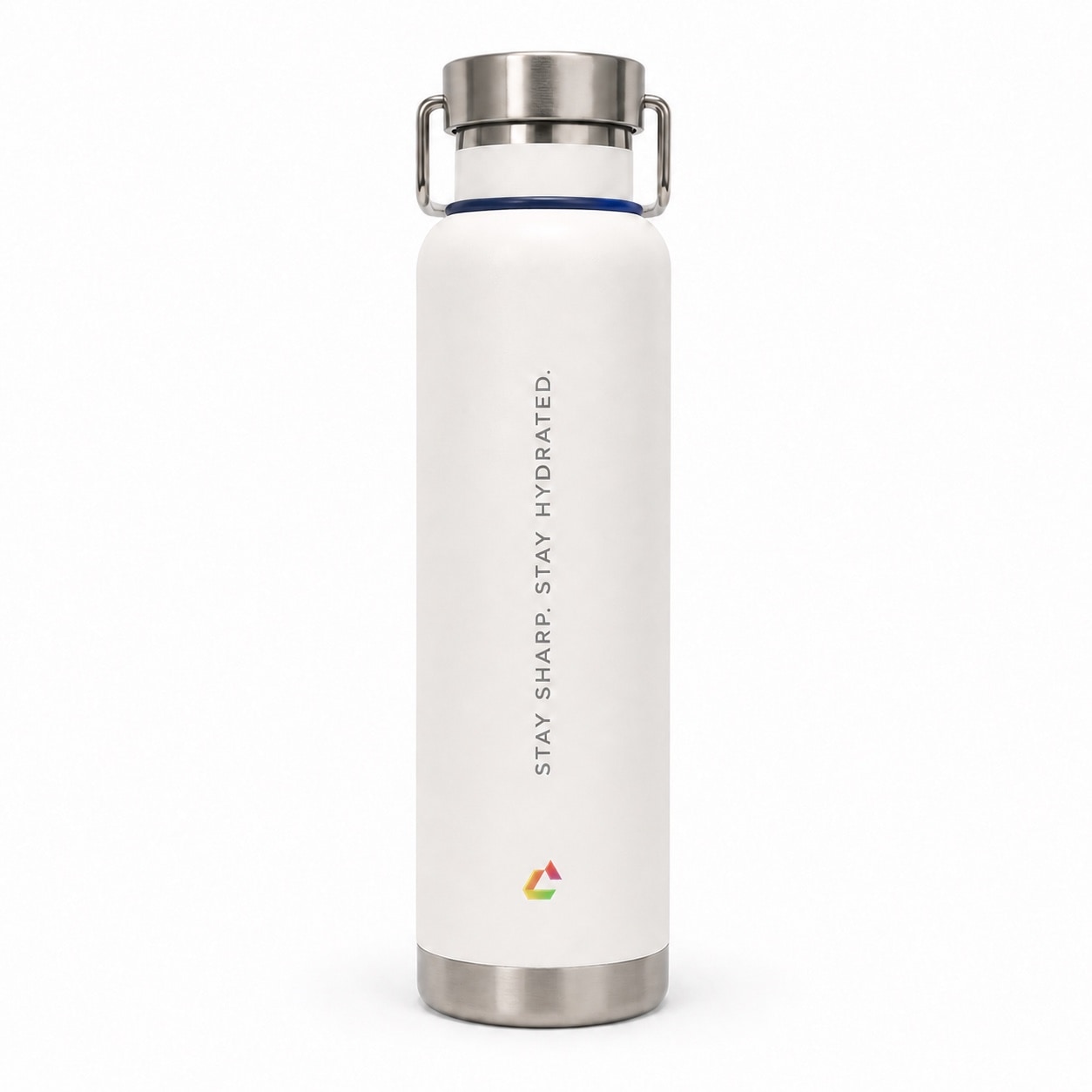 Stay Sharp Bottle – Product preview · production underway · not yet orderable