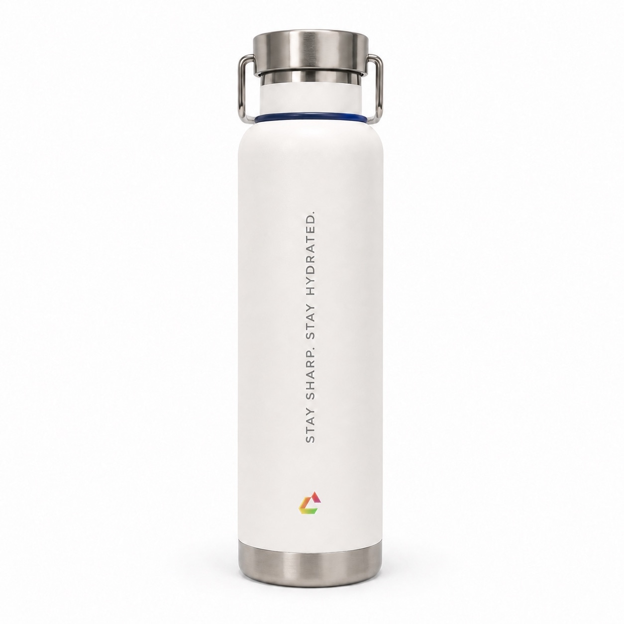 Stay Sharp Bottle – Product preview · production underway · not yet orderable