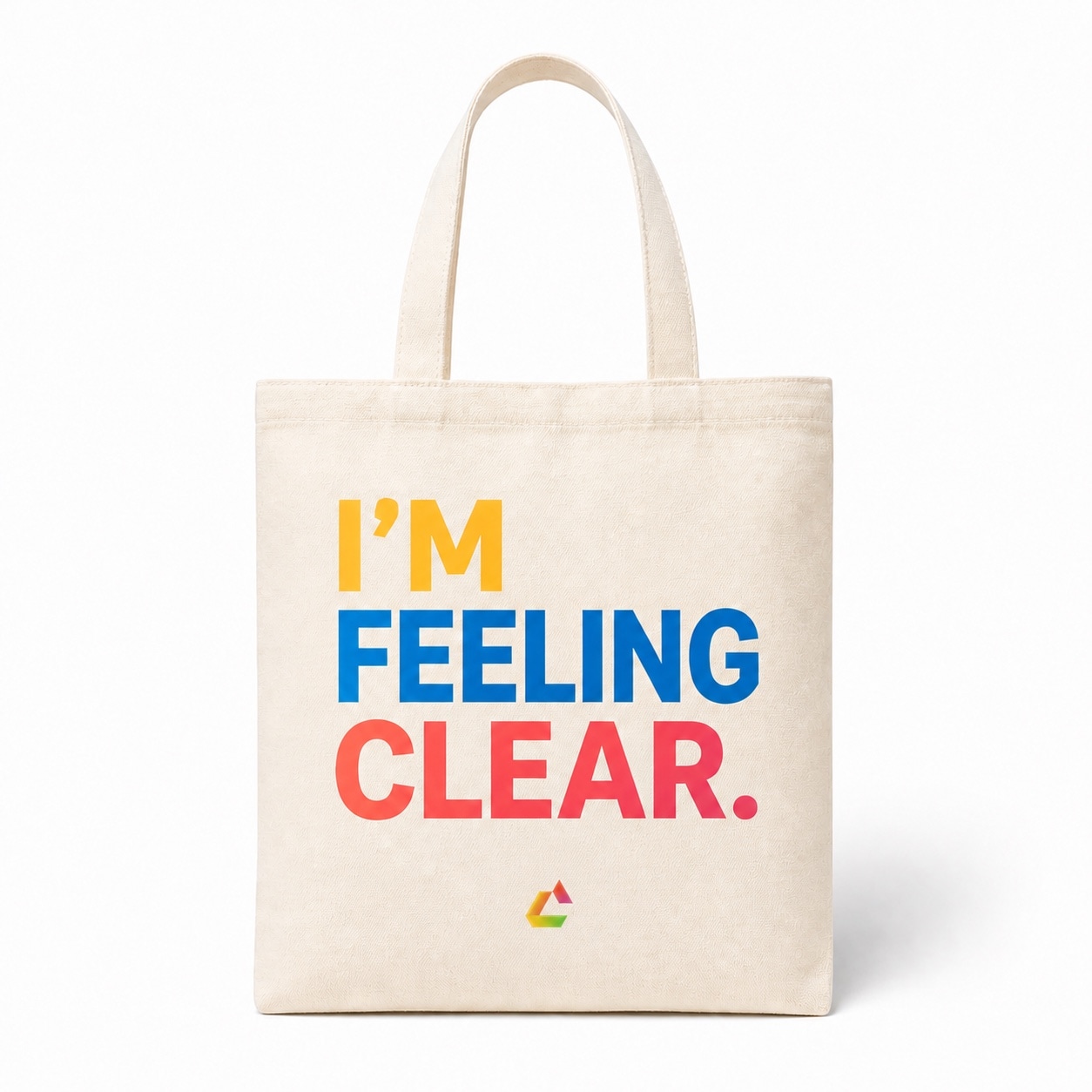 Feeling Clear Tote – Product preview · production underway · not yet orderable