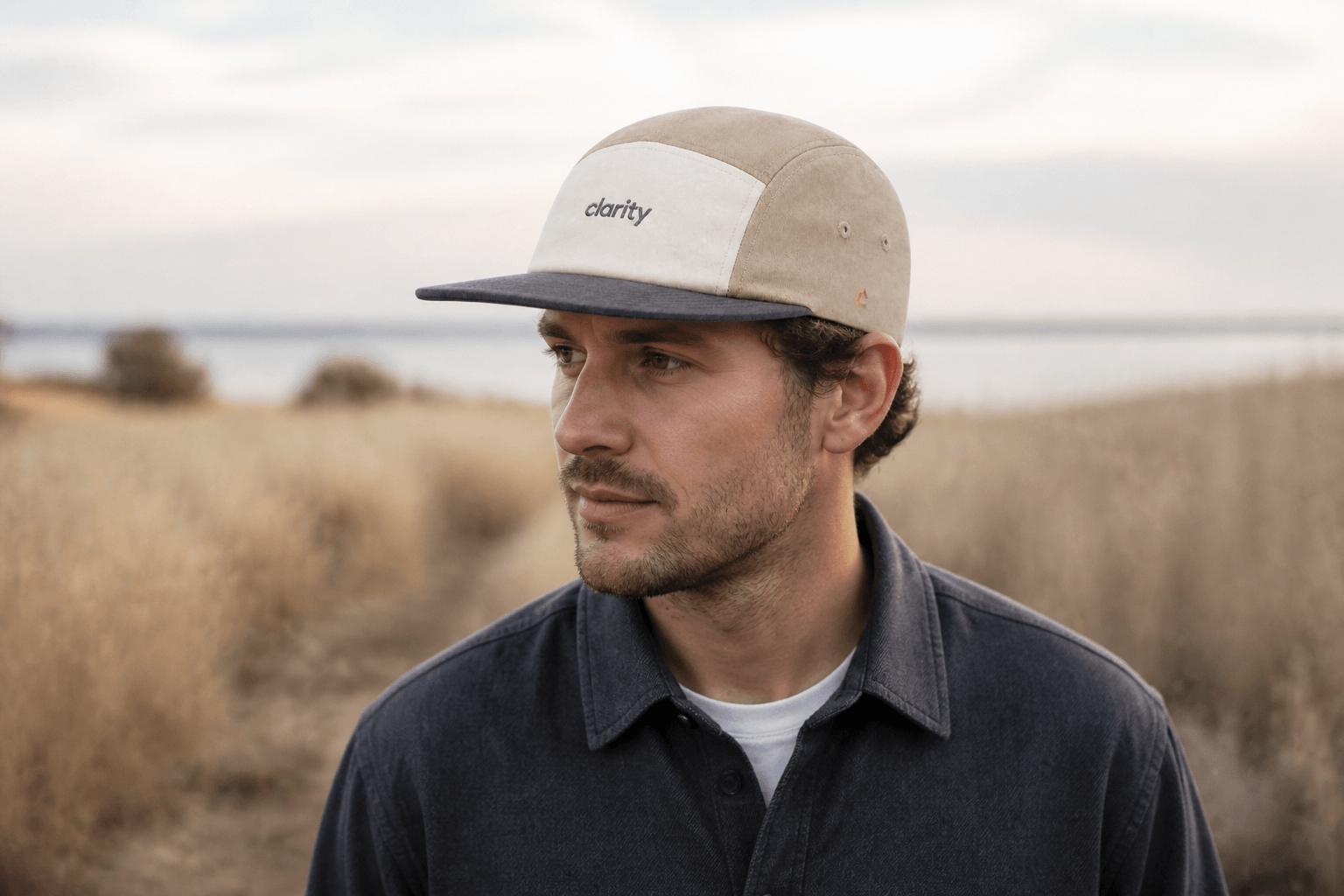 Clarity Field Cap in an editorial everyday setting